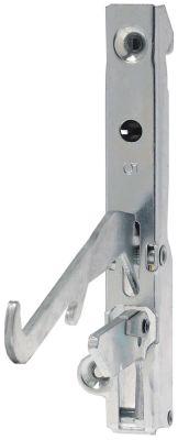 Bakningsugn gångjärn B 21mm glasläge höger ba 118mm fjäderlängd 59mm IP -trädavstånd 12mm