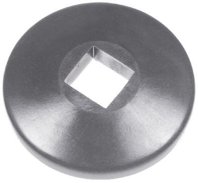 Skyddsrulle PVC ID Ø 25x25mm grå ut Ø 100mm h 24mm
