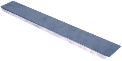 Anslutningsstycke L1 525mm L2 505mm CNS H 15mm B 72mm till GN Container VPE 1 PCS.