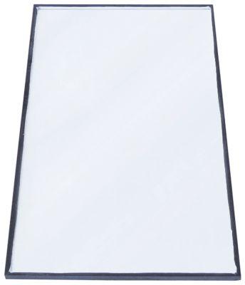 Glasruta L 660mm B 332mm Materialstyrka 10mm IP i sidan för kylskåpslätt