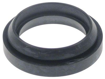 Gummi packning gummi Ø 55mm h 15mm b 97mm hål Ø 38mm för slang 379mm