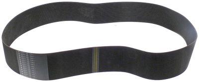 V -BELT MED RIBS CODE V690J37 L 1752MM B 87MM RIBER 37 DISTRIATION 15 194 Profile J