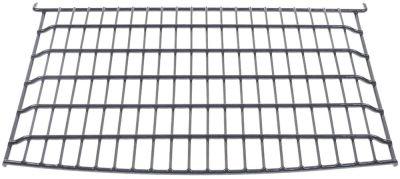 Grid Grate B 430mm D 390mm H 8mm stål med plastbeläggning svart