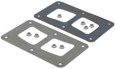 Fästpaket är lämpligt för kombination Dummer L 175mm B 105mm IP - Convotherm
