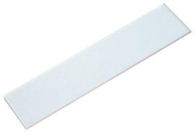Glasruta L 280mm B 65mm Materialstyrka 4mm fyrkant