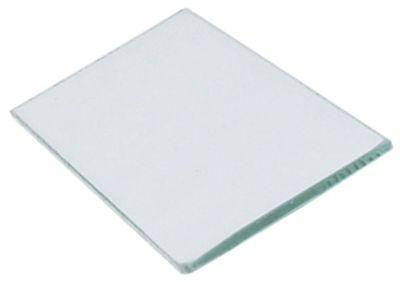 Glasskiva L 180mm B 90mm Materialtjocklek 6mm