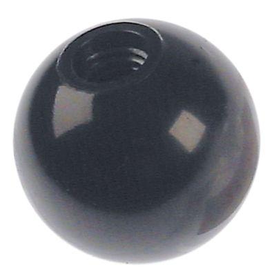 Boll Grip Thread M10 Ø 34mm svart -