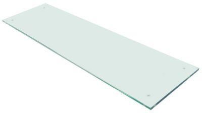 Glasskiva L 870mm B 250mm Materialtjocklek 10mm