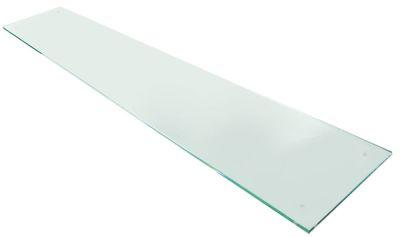 Glasskiva L 1460mm B 280mm Materialtjocklek 10mm