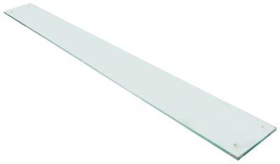 Glasskiva L 1440mm B 156mm Materialtjocklek 10mm