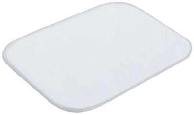 Lampglas L 87mm B 72mm Materialtjocklek 3mm