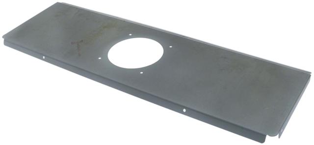 Täckning för axiellt flödesfläkt W 663mm H 222mm platttjocklek max