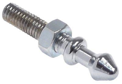 Stängningsmekanismtråd M6X1 L 17mm Total längd 42mm Tråd L 23mm