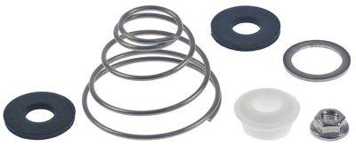 Motorxelpackning Ø 18mm hål Ø 8mm Series Mini VPE 1 PCS.