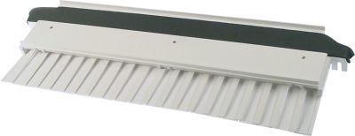 Gardin h 207mm b 605mm med hållare för ismaskin axel Ø 6mm axellängd 540mm