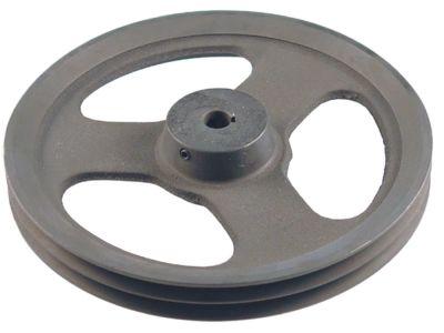 V -BELT DISC CAST IRON 2X Axis Holder Ø 20mm Skivbredd 25mm Sark BREDD 12MM RILLDJUP 14MM