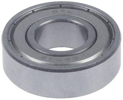 Spril Ball Reading Type 6203-Z Axle Ø 17mm Out Ø 40mm B 12mm DIN 625-1