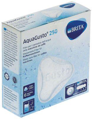 Brita Aquagusto 250 kalkfilter till maskiner med vattentank på 1,5 till 3,5 liter