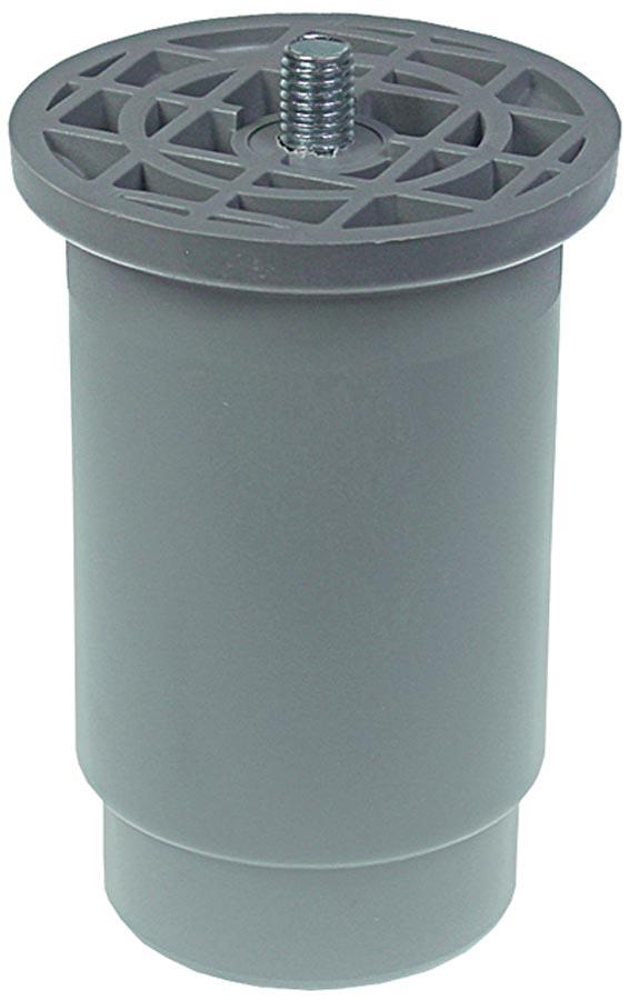 Apparatfotsats Gänga M10 Rör ø 65mm Plast