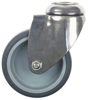 Ledat hjul Bulthål H 135mm Hål ø 11mm