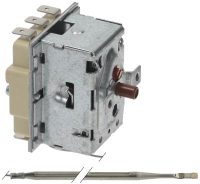 Säkerhetstermostatavkopplingsstam. 355 ° C 3-polig 3nc Känsla Ø 4mm Känsla l 157mm kapillärrör