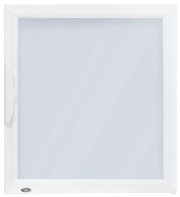 Glasdörr till kylskåp EP upptill vit B 620mm