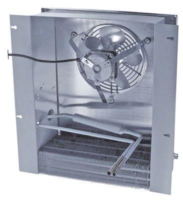 Evaporator L 410mm B 120mm H 490mm i 53W / ut 10W komplett med fläkt