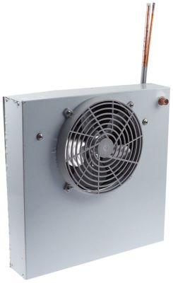 Evaporator H 125mm L 405mm B 405mm Komplett med fläkt