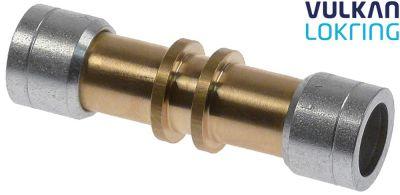 Koppling 12nkms50 driftstryck max. 75bar / 1088psi für pipe-s 12mm till kopparrör