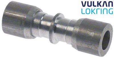Koppling 8nkal00 driftstryck max. 25bar / 360psi für rør-Ø 8mm (5/16 