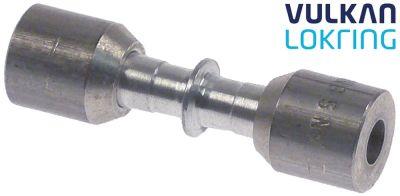 COUPLING 5NKAL00 Driftstryck Max. 25BAR / 360PSI Für Rør-Ø 5mm (3/16 
