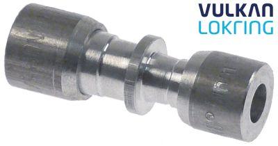 Koppling 8/6nral00 driftstryck max 25bar/360psi für rør -ø 8mm (5/16 
