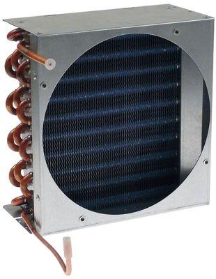 Evaporator H 122mm L 257mm B 255mm Total längd 260mm BA1 187mm