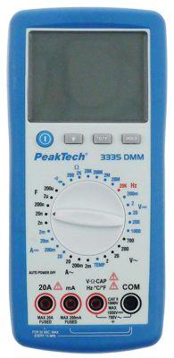 Multimeter 3355DMM Auto Area 1Hz-10MHz 0,1 MV-1000V 0,1 MV-1000V Viewing Spape 4-Siffror