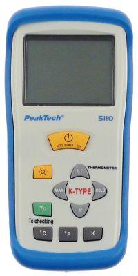 Temperaturmätinstrumentlösning 0,1/1 ° C Mätenhet ° C/° F 5110 inkl. Wire Sensor Peak T.