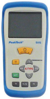 Temperaturmätningsinstrumentlösning 0,1/1 ° C Mätenhet ° C/° F 5115 inkl. Wire Sensor Peak T.