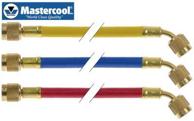 Slangblå/gul/röd L 1500mm R12/R22/R502/R507A/R134A/R404A/R407C Set 3-delad