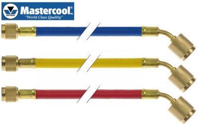 Slangblå/gul/röd L 1500mm R22/R134A/R404A/R407C/R502/R410A SET 3-PART