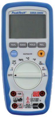 Multimeter 3355DMM Auto Area 1Hz-10MHz 0,1 MV-1000V 0,1 MV-1000V Viewing Spape 4-Siffror