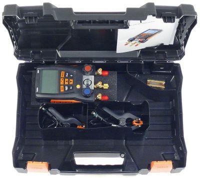 FITER Hjälpanslutning 3x1/4 SAE 60 Kylmedel med Bluetooth -gränssnitt VPE Suitcase Set Testo