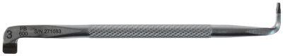 Vinkelskruvmejselstorlek 1.0x5.5mm L 105mm
