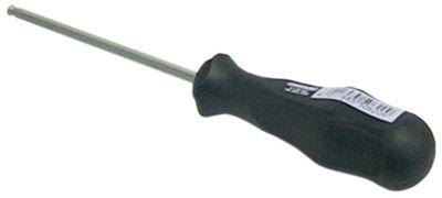 Hexagon-chraubenderher bollhuvudstorlek 4mm Total längd 211 mm Klinglängd 100mm