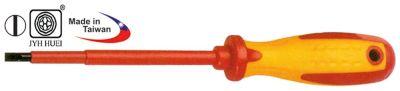 Svartskruvskruvmejsel totalt 274 mm din 57680, vde 0680/2 storlek 1.2x8.0mm