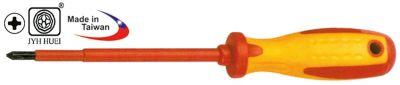 Cross -skärande skruvmejsel Cross -Shield Total längd 199mm DIN 57680, VDE 0680/2