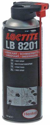 Smörjmedel Spray Universal Max. Temperatur 50 ° C Loctite 8201 400 ml kan