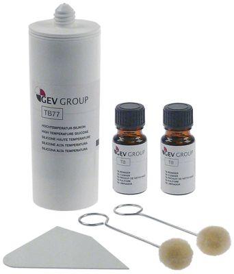 Hög temperatur-silikon T.Maks. 300 ° C tomabond tb77s 150 ml