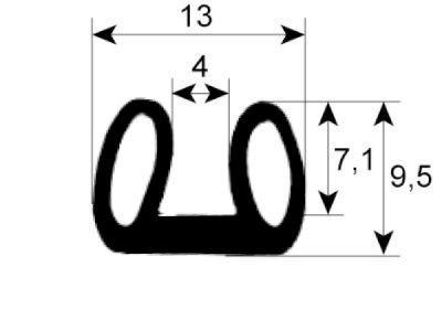 Rude Packing Profile 1790 B -MM L -MM IP -VPE MERKABLE FITH -SCOPE -MM