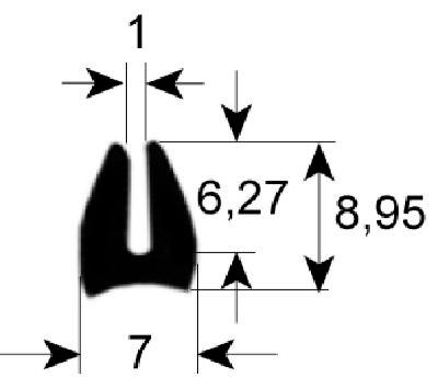 Rude Packing Profile 1560 B -MM L 3800mm IP - VPE 1 FITS - SCOPE -MM