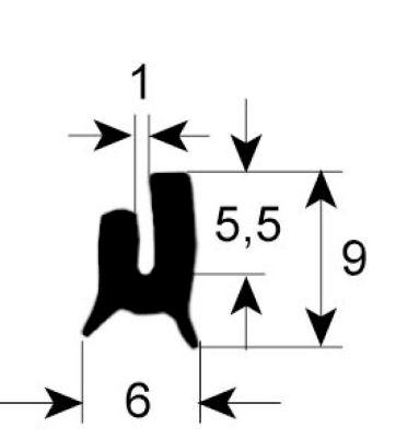 Rude Packing Profile 1510 B -MM L -MM IP -VPE 4 FITS -SCOPE -MM