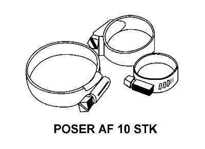 Klämband 25-37 mm